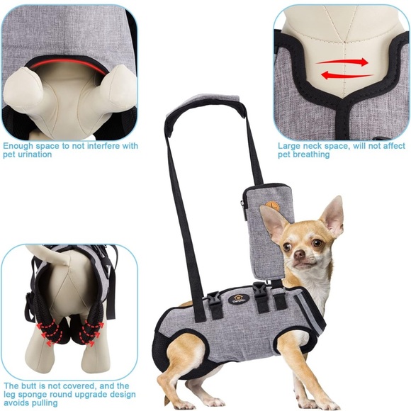 Size Large | Dog Sling Harness - Picture 6 of 11